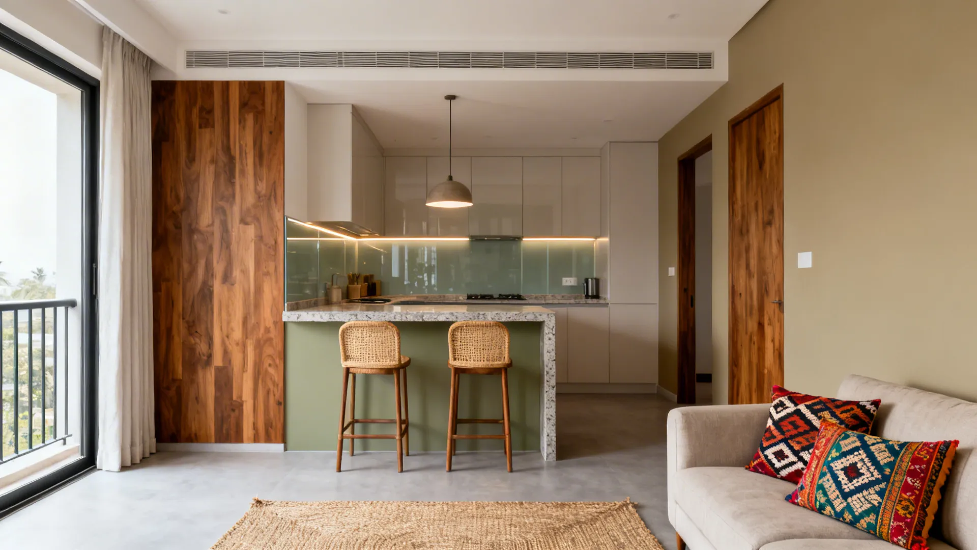 5 Interior Design Ideas for Living Room and Kitchen in India: Small spaces, big ideas: 5 tried‑and‑true living room–kitchen designs for Indian homes