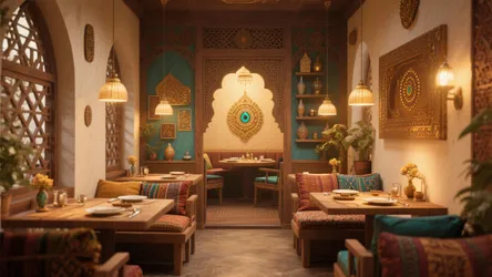 5 Small Indian Restaurant Interior Design Ideas