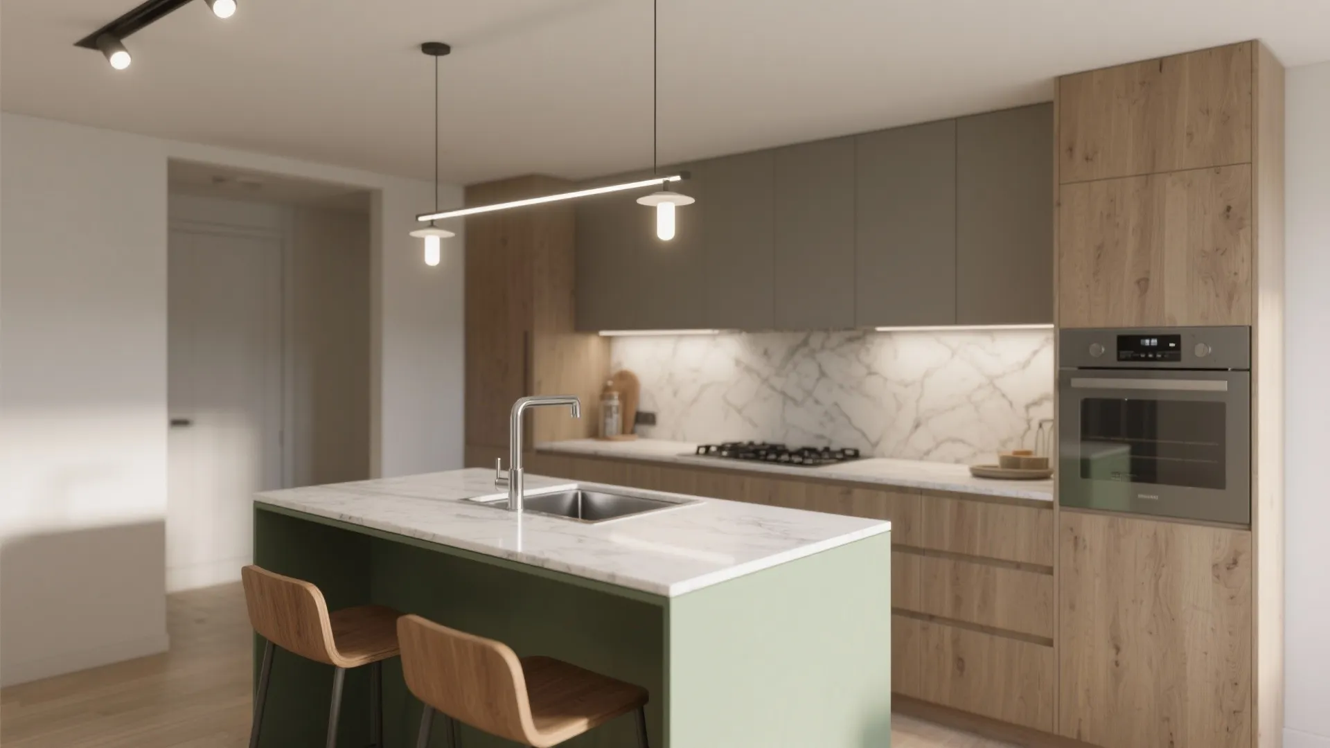 Kitchen Island with Small Sink: Design Ideas for Tiny Spaces: 1 Minute to Smart Small-Kitchen Island Inspiration & Space-Saving Sink Tips