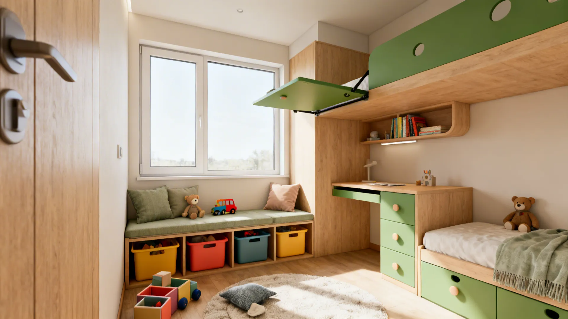 5 Compact Children's Bedroom Furniture Ideas