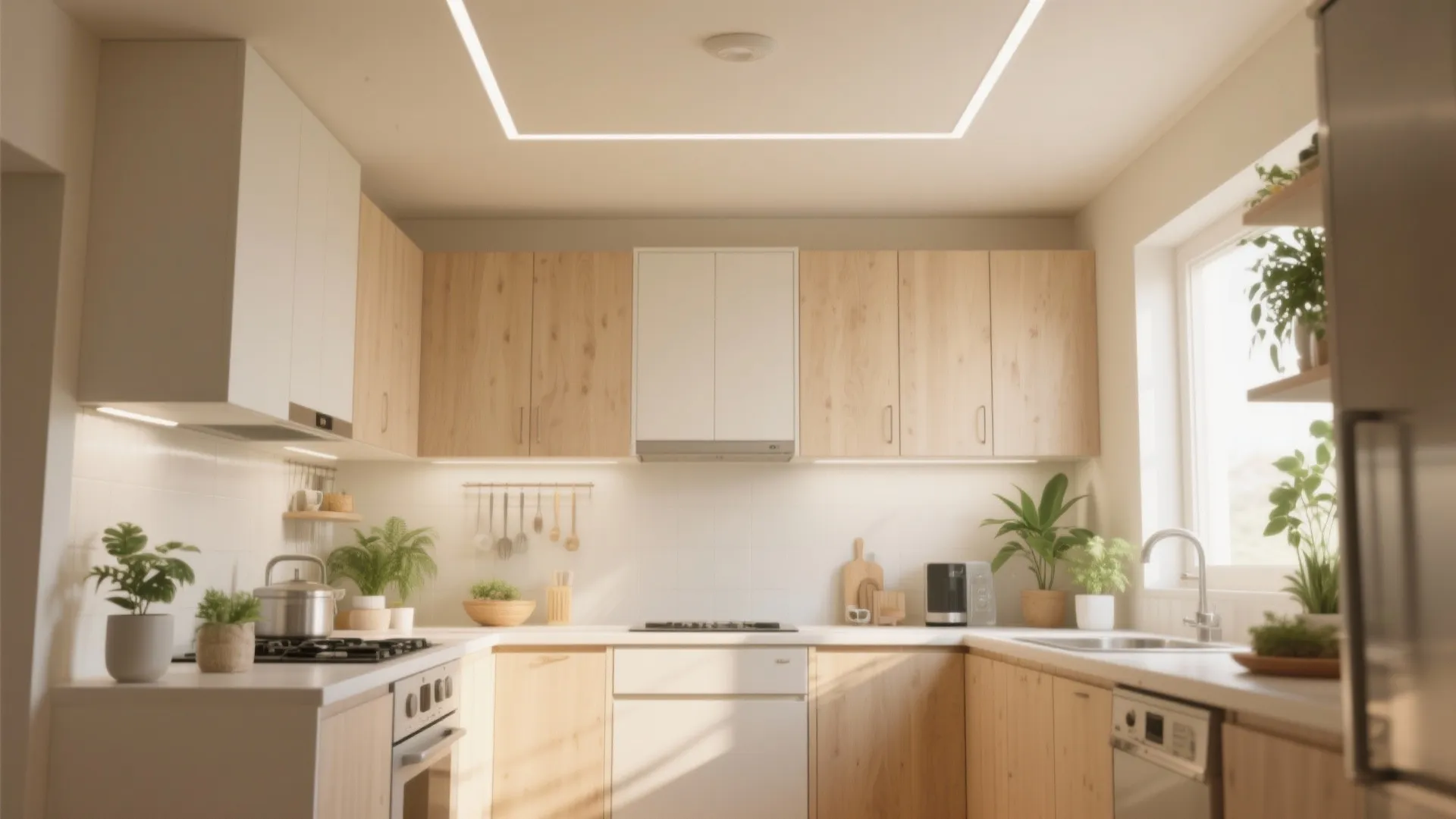 5 Small Kitchen Ceiling Ideas: Brighten and visually expand compact kitchens with these five ceiling tweaks I swear by