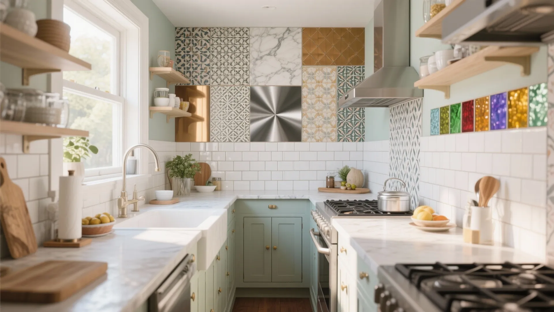 10 Creative Kitchen Countertop Backsplash Ideas: Small spaces, big style – 10 backsplash ideas from my real design stories