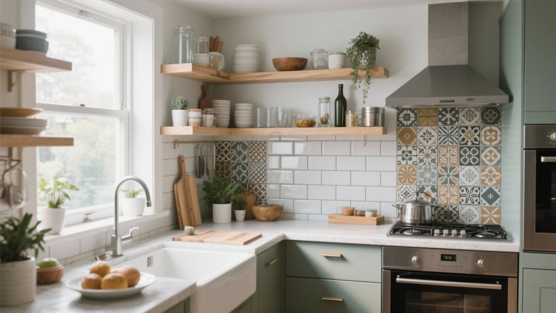 5 Stunning Kitchen Backsplash Ideas: Fresh & Functional Inspirations for Your Small Space Kitchen