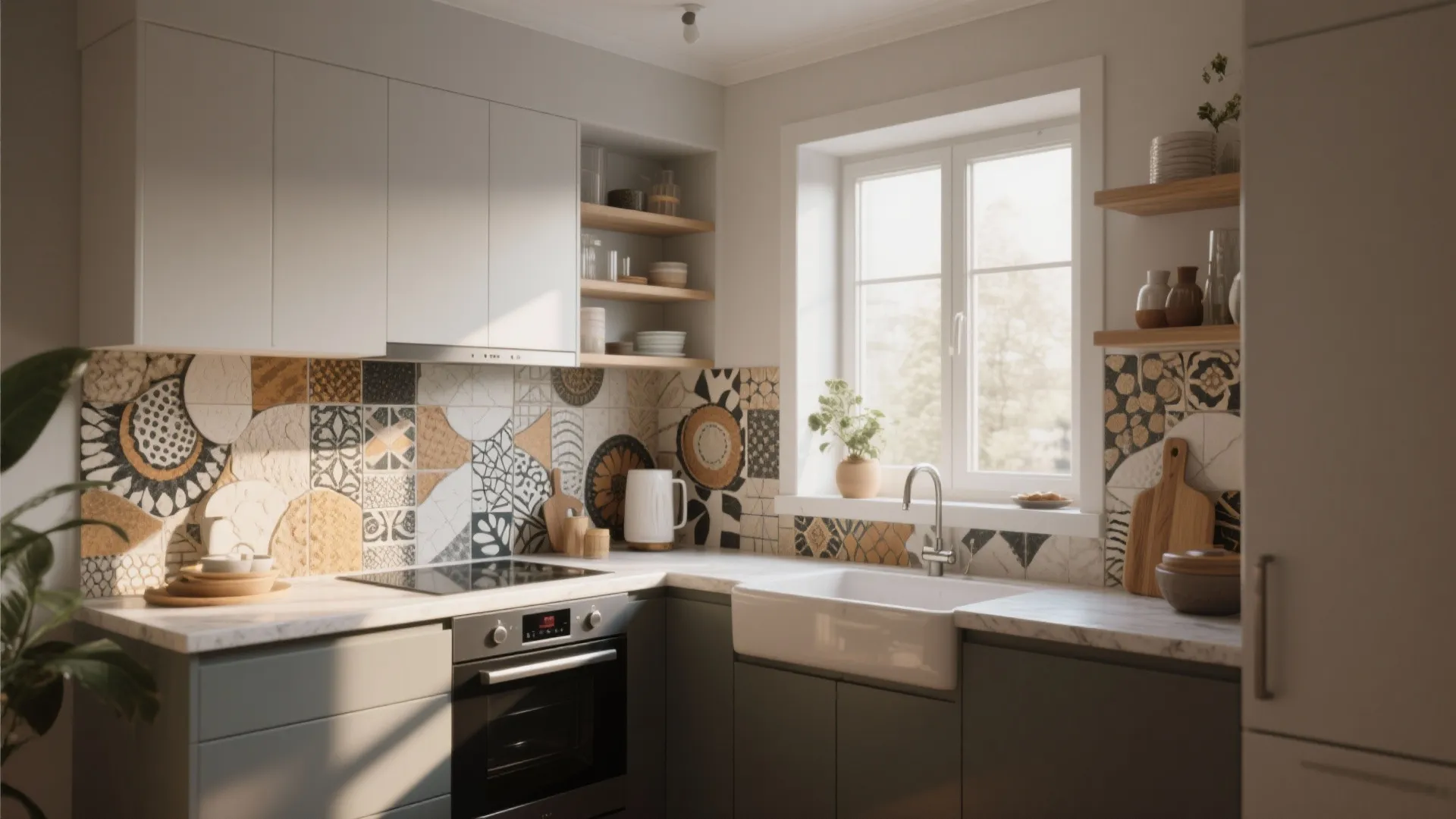 5 Creative Kitchen Backsplash Ideas: How I Turn Small Kitchen Walls into Big Design Statements