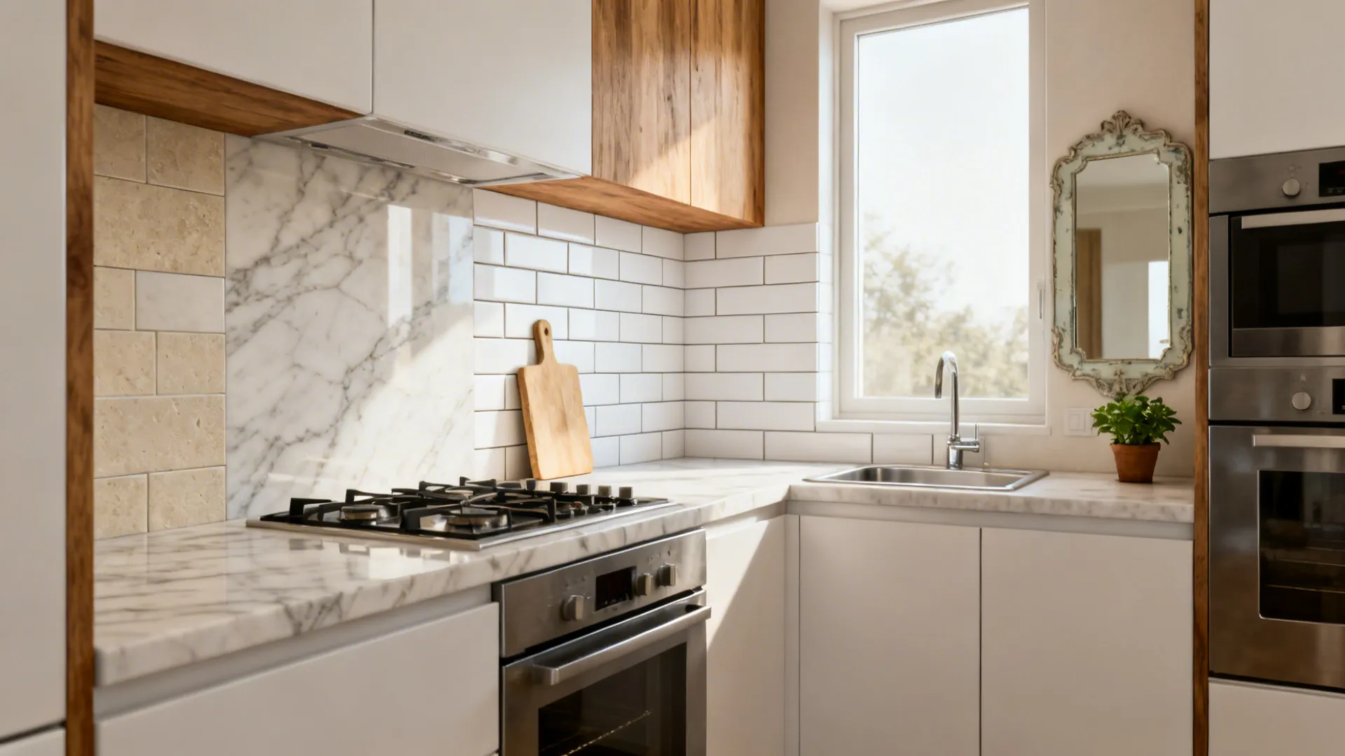 5 Kitchen Backsplash Design Ideas (With Pictures Tips): Small kitchens, big creativity: my top 5 kitchen backsplash ideas with pro tips, costs, and real-life lessons