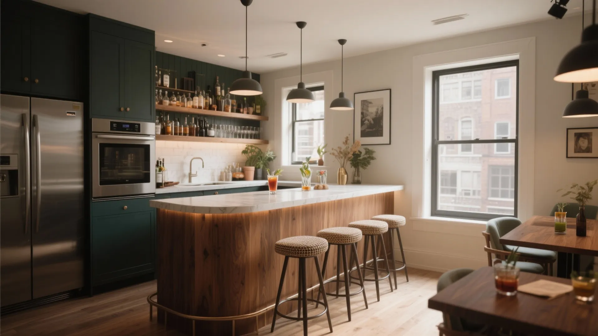 10 Creative Kitchen Counter Bar Ideas: My go-to design tricks for stylish and functional kitchen counter bars