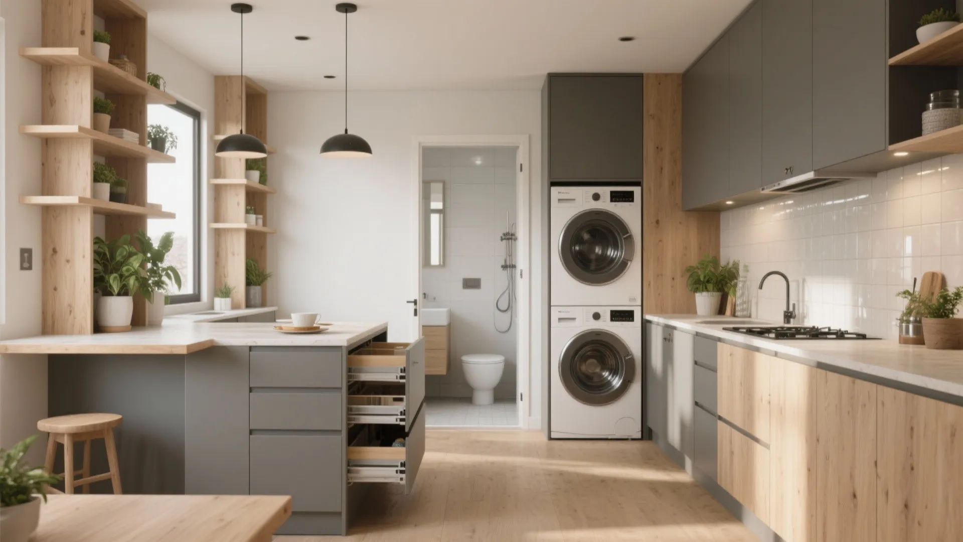 Dream Kitchen and Bath: 5 Small-Space Inspirations: Practical, stylish ideas to transform compact kitchens and bathrooms with clever layouts and modern tricks