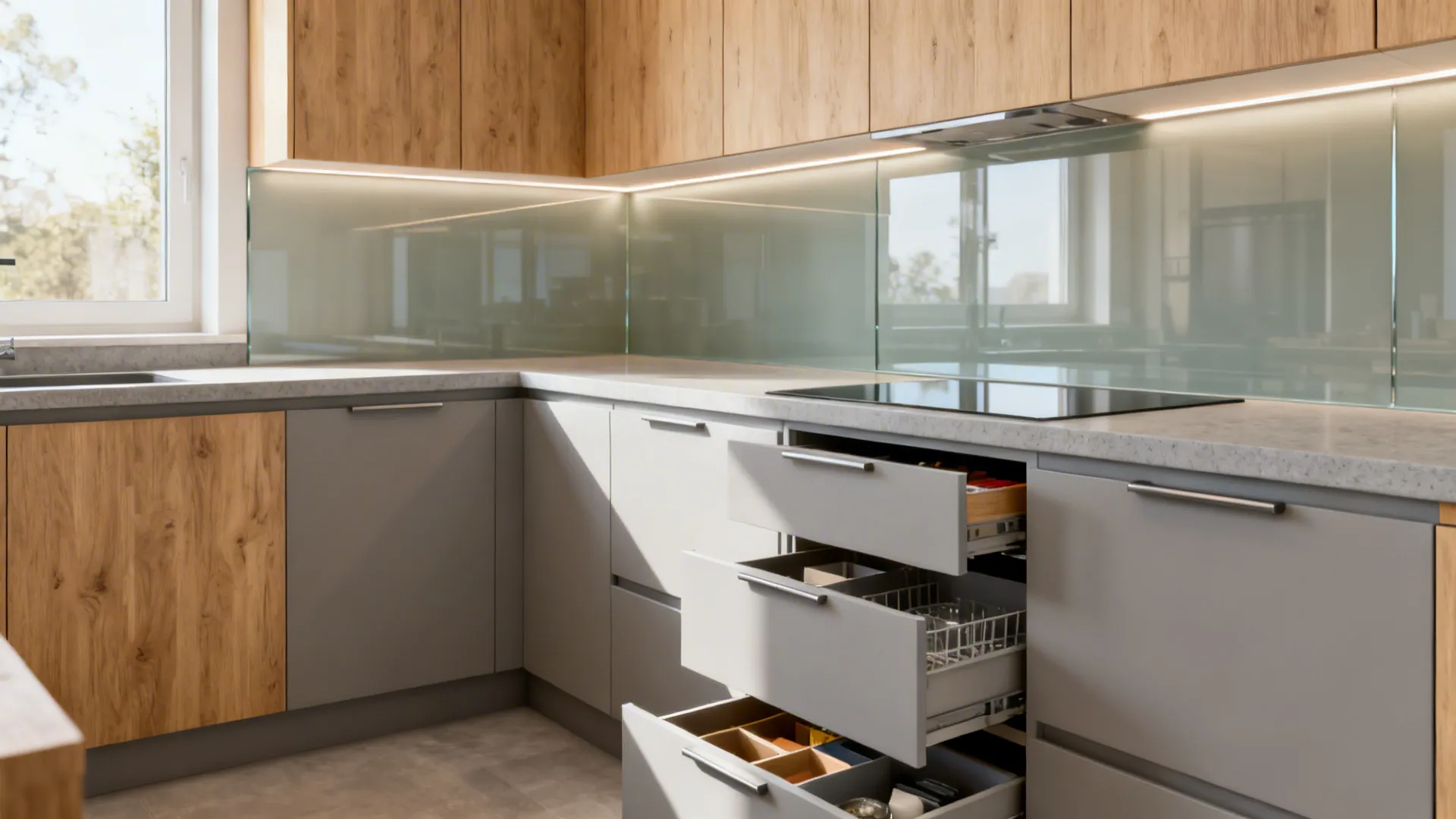 5 kitchen cabinet designs below slab that maximize space