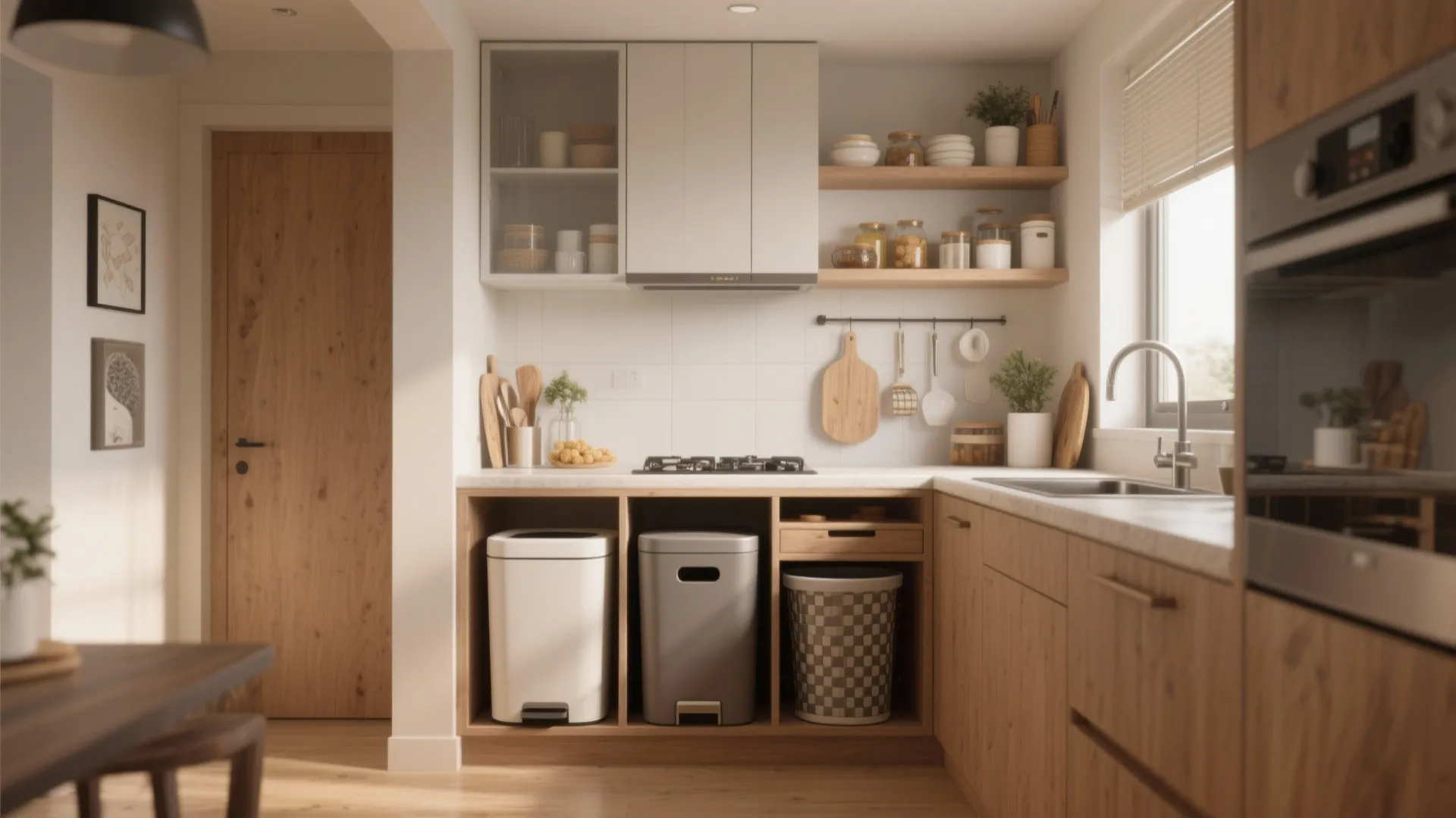 10 Clever Kitchen Garbage Bin Ideas: Smart & Stylish Ways to Hide and Organize Trash in Your Kitchen