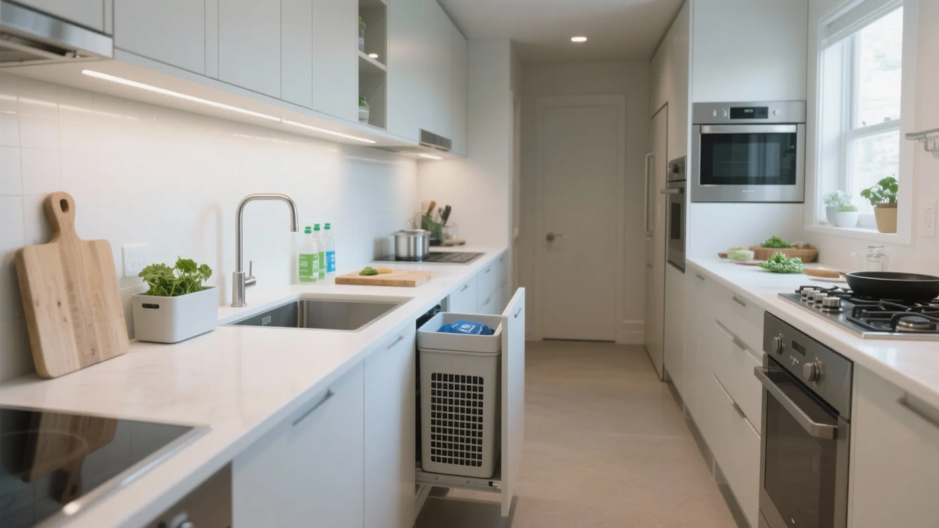 Where to Put Trash Can in Small Kitchen: Smart Solutions for Compact Spaces: 1 Minute to Find the Perfect Spot for Your Kitchen Trash Can