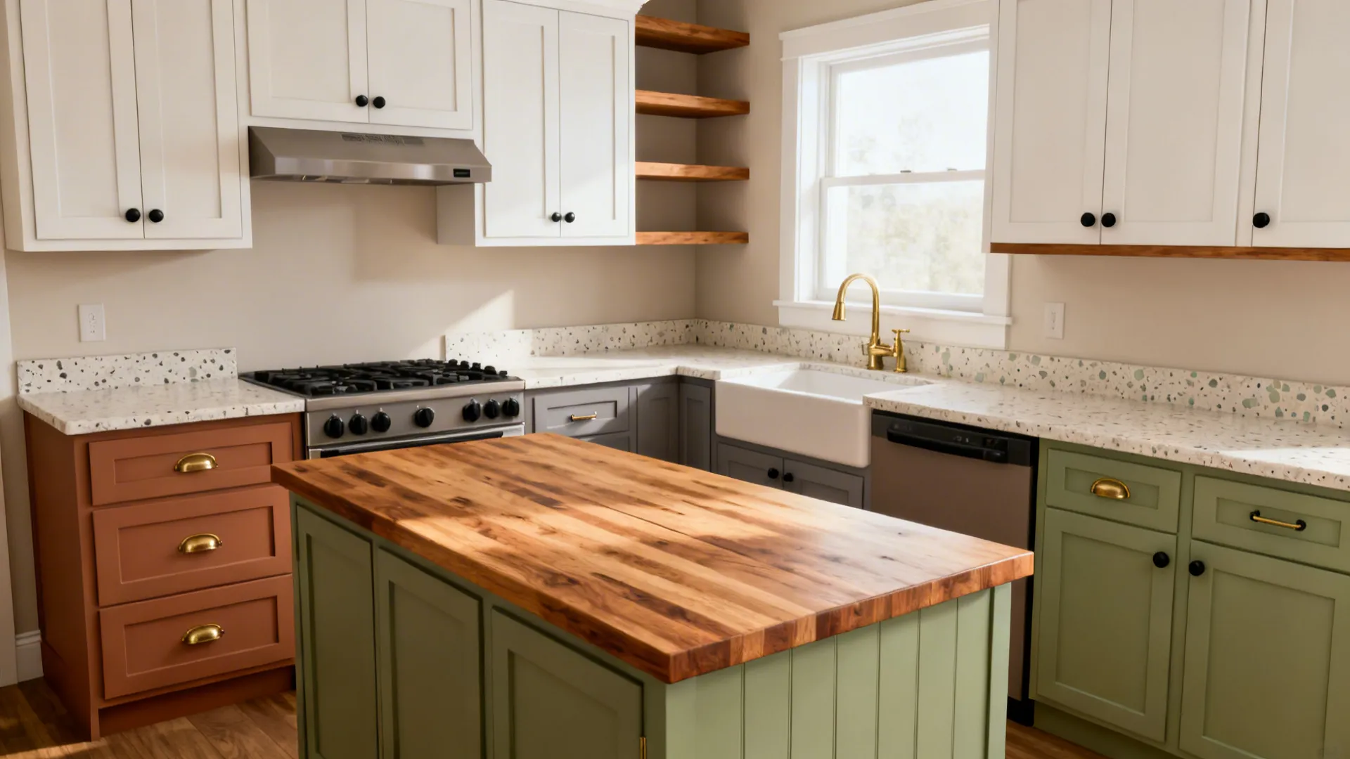 5 Different Paint Designs for Kitchen Cabinets