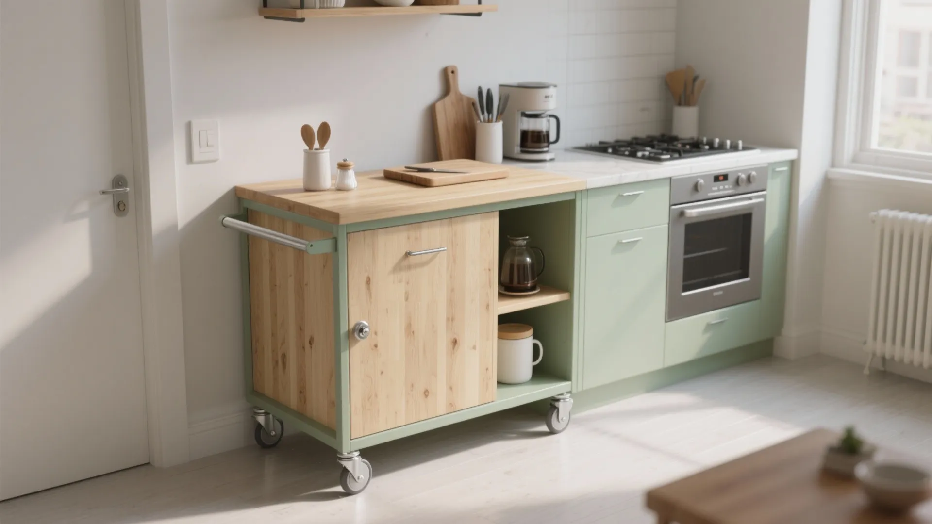 Best Kitchen Cart for Small Spaces – A Compact Storage Solution