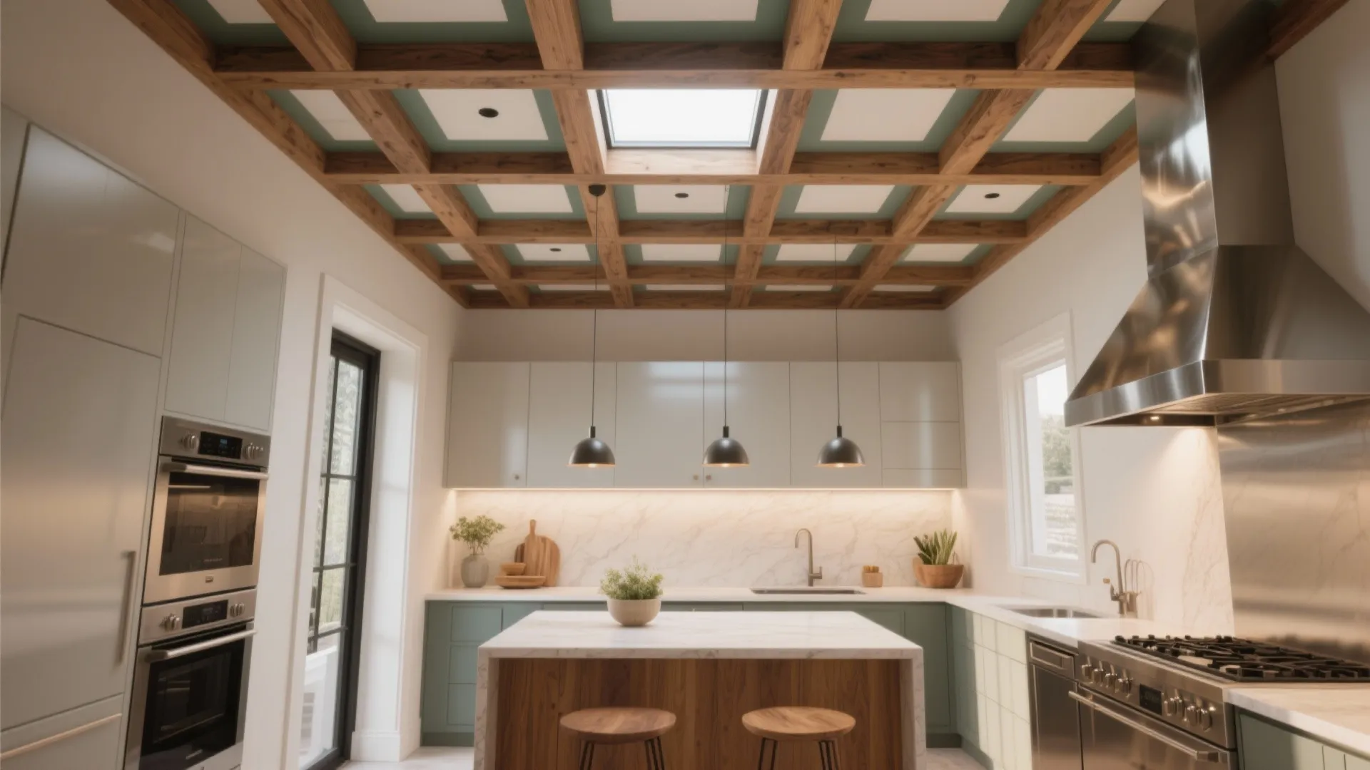 5 Creative Kitchen Ceiling Ideas: Transform Your Kitchen with Ceiling Designs That Add Style and Function