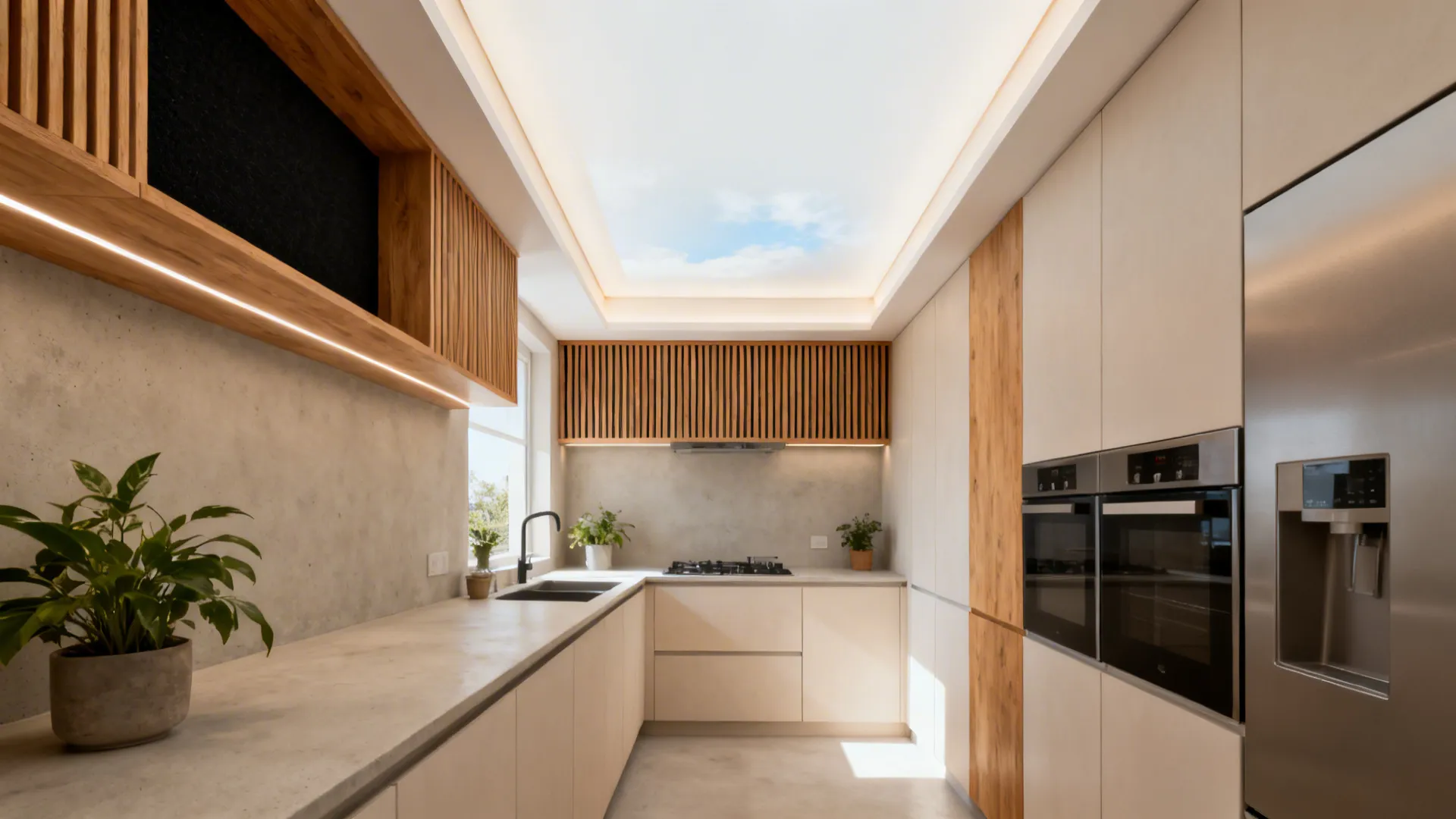 Small Kitchen Feels Dark? 5 Ceiling Design Ideas That Add Light