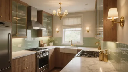 5 chandelier wall lights ideas for small kitchens