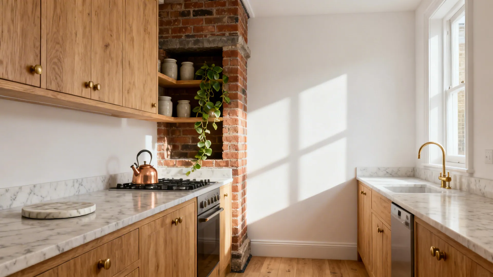 5 Small Kitchen Ideas with Chimney Breast