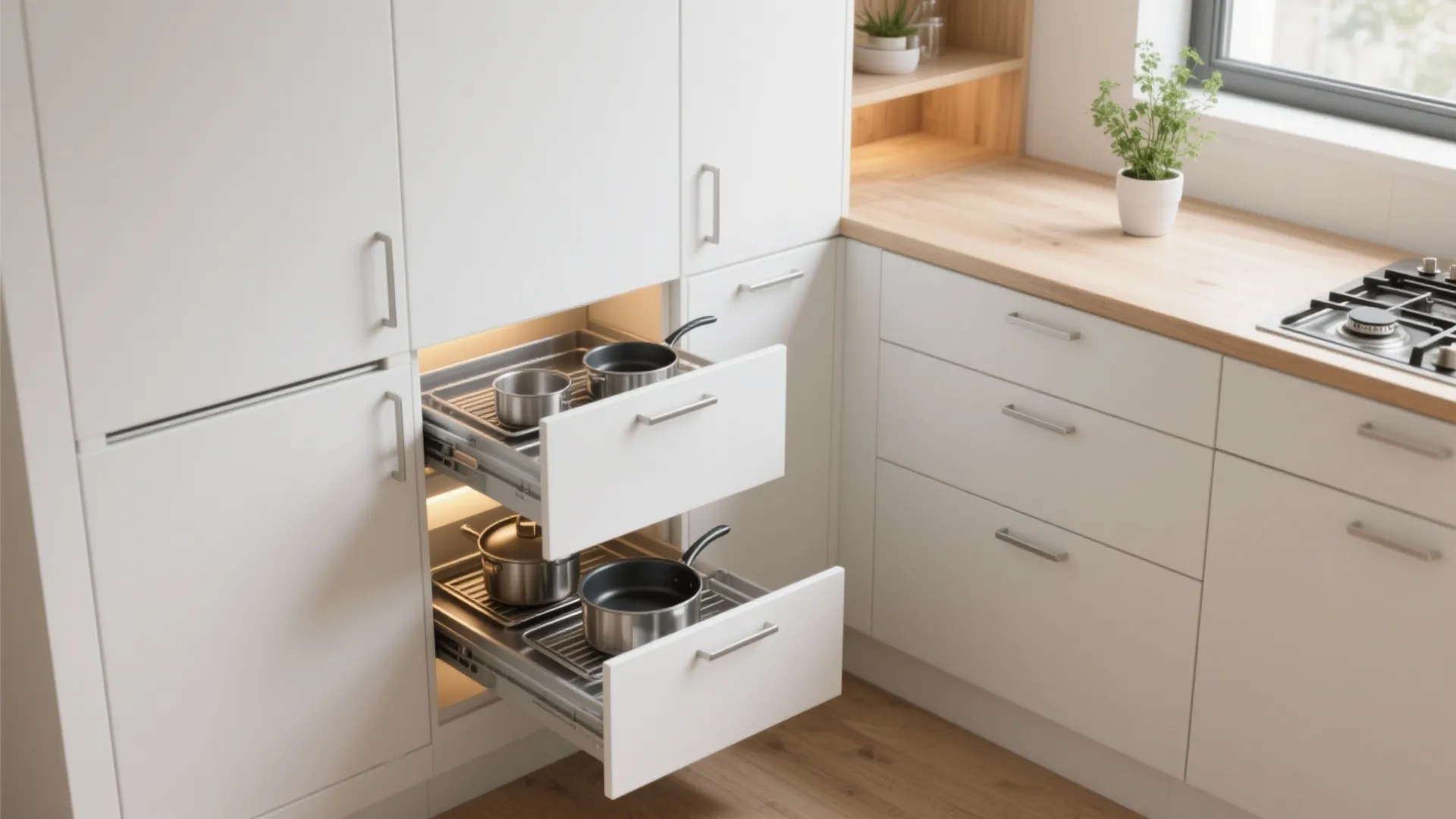 Small Corner Cabinets for Kitchen: Maximize Every Inch: 1 Minute to Effortless Kitchen Storage Upgrades