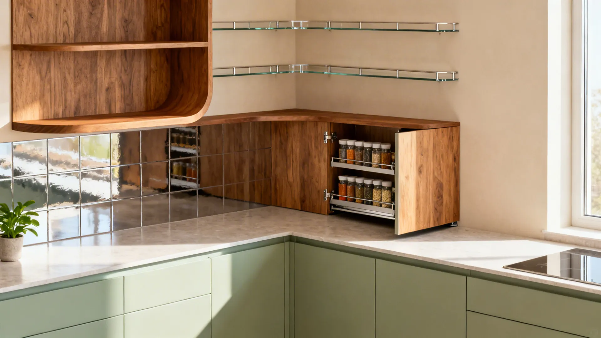 5 Kitchen Cabinet Corner Shelf Ideas That Truly Work