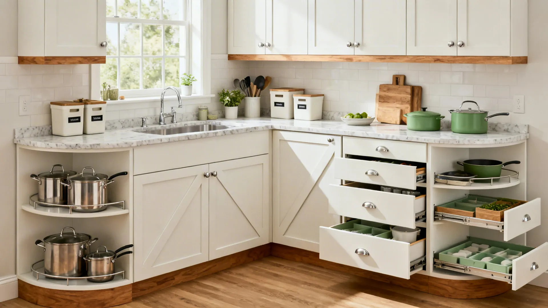 5 Corner Unit Kitchen Cabinets Ideas