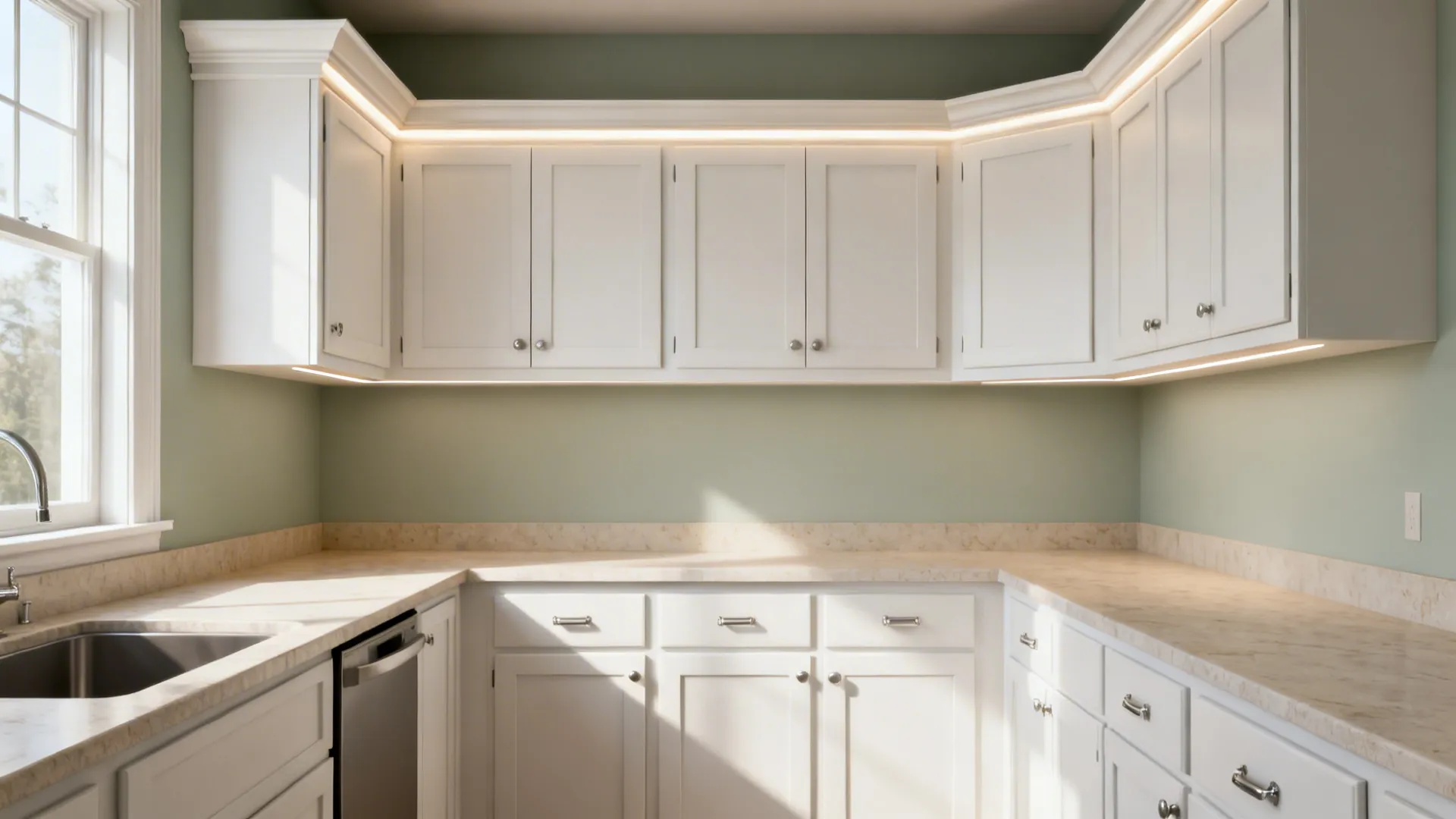 5 Kitchen Cabinet Crown Molding Ideas That Elevate Small Kitchens