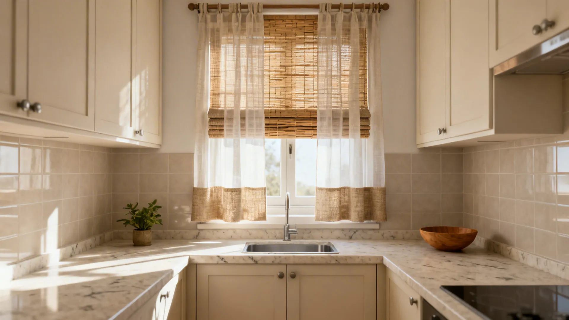 5 kitchen curtain ideas for small windows