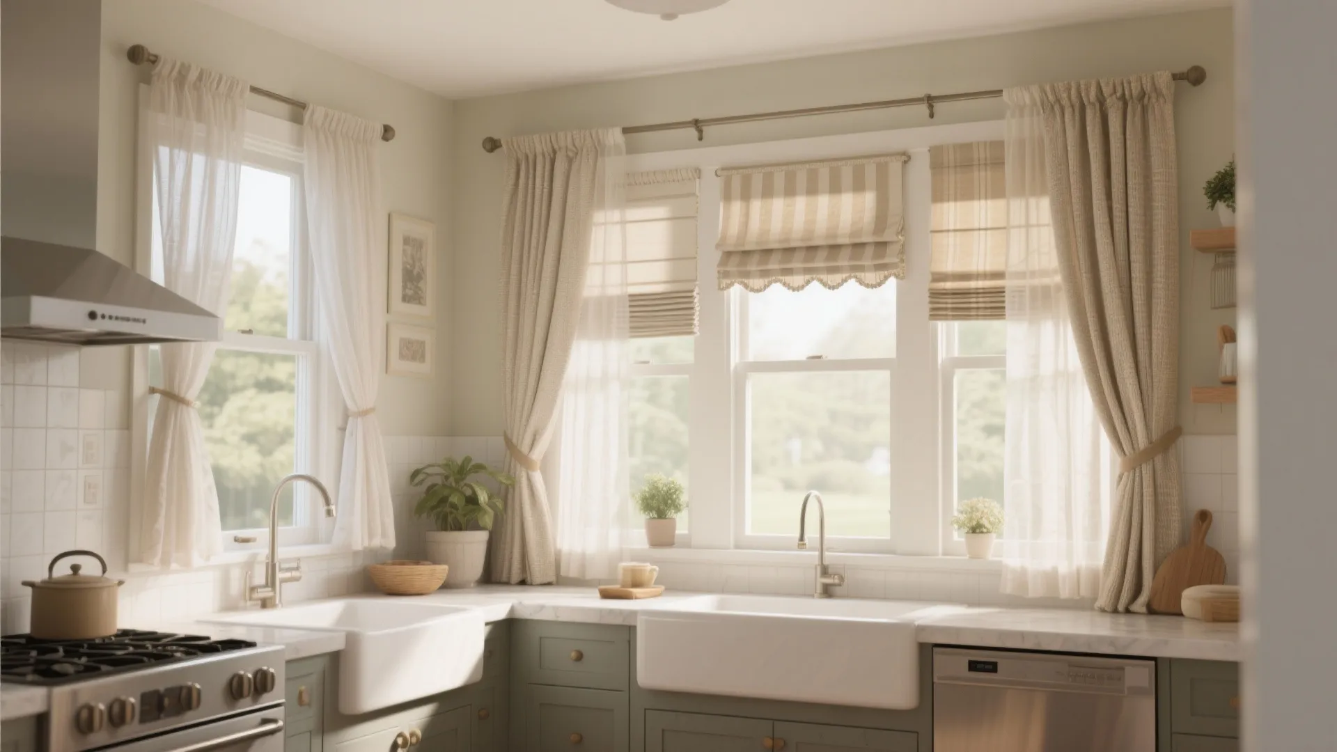 5 Creative Kitchen Drapery Ideas: Small Kitchens, Big Style: 5 Drapery Ideas I Swear By