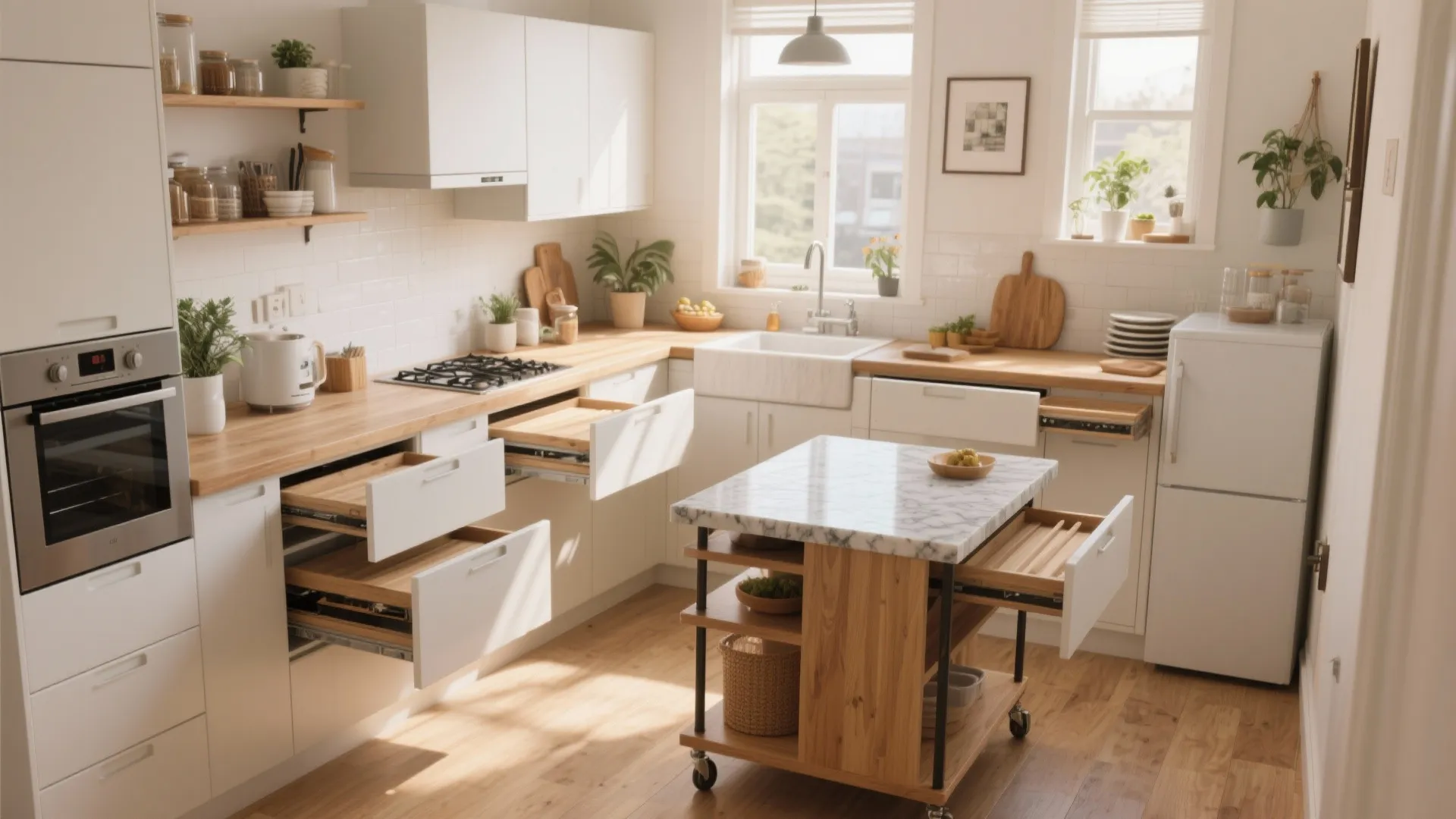 10 Clever Kitchen Counter Extension Ideas: Smart Ways to Extend Your Kitchen Counter Space Without Compromising Style