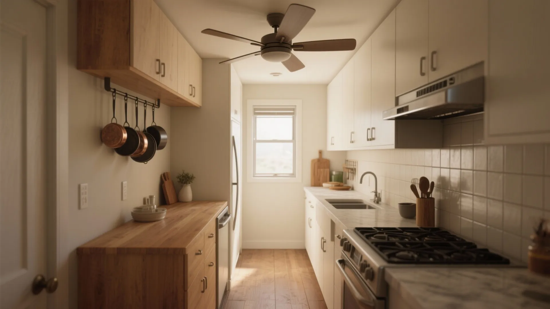 5 Small Kitchen Ceiling Fan Ideas: Creative small kitchen ceiling fan solutions from a decade-long interior designer