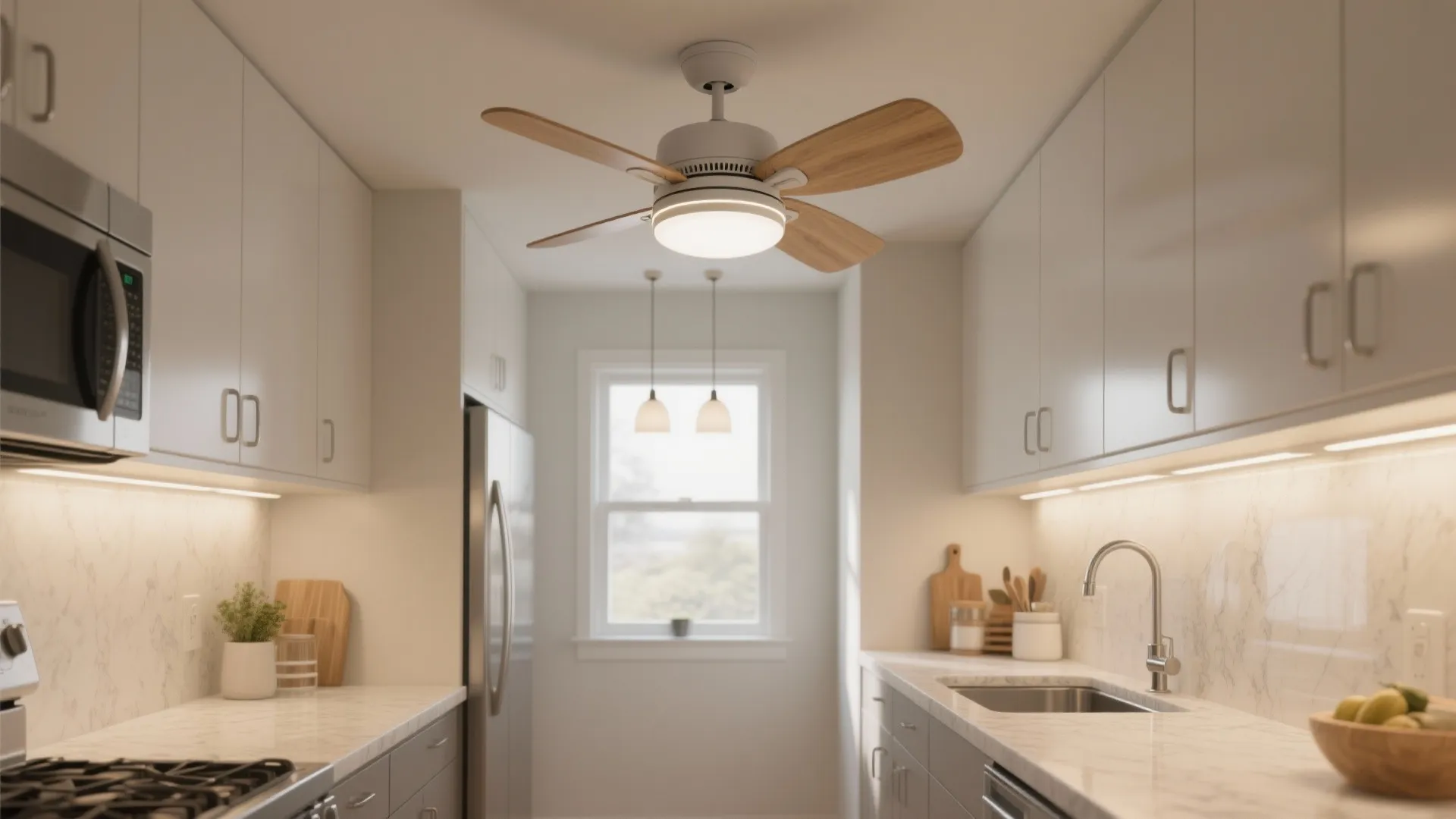 Best Small Ceiling Fan with Light for Kitchen Spaces: Save Time: 1-Minute Fast-Track Guide to Bright & Breezy Kitchens