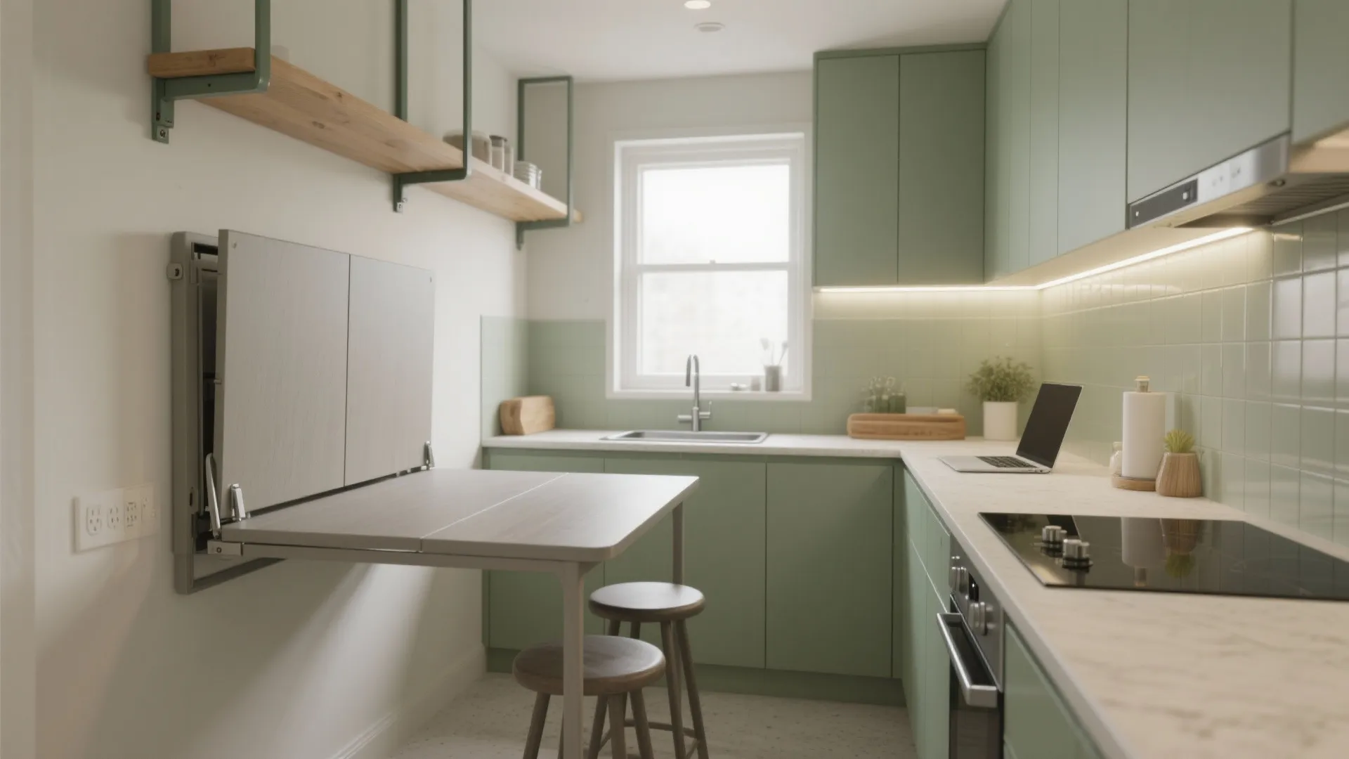 Folding Table for Small Kitchen: Space-Saving Design Guide: 1 Minute to Find the Best Folding Table for Your Cozy Kitchen