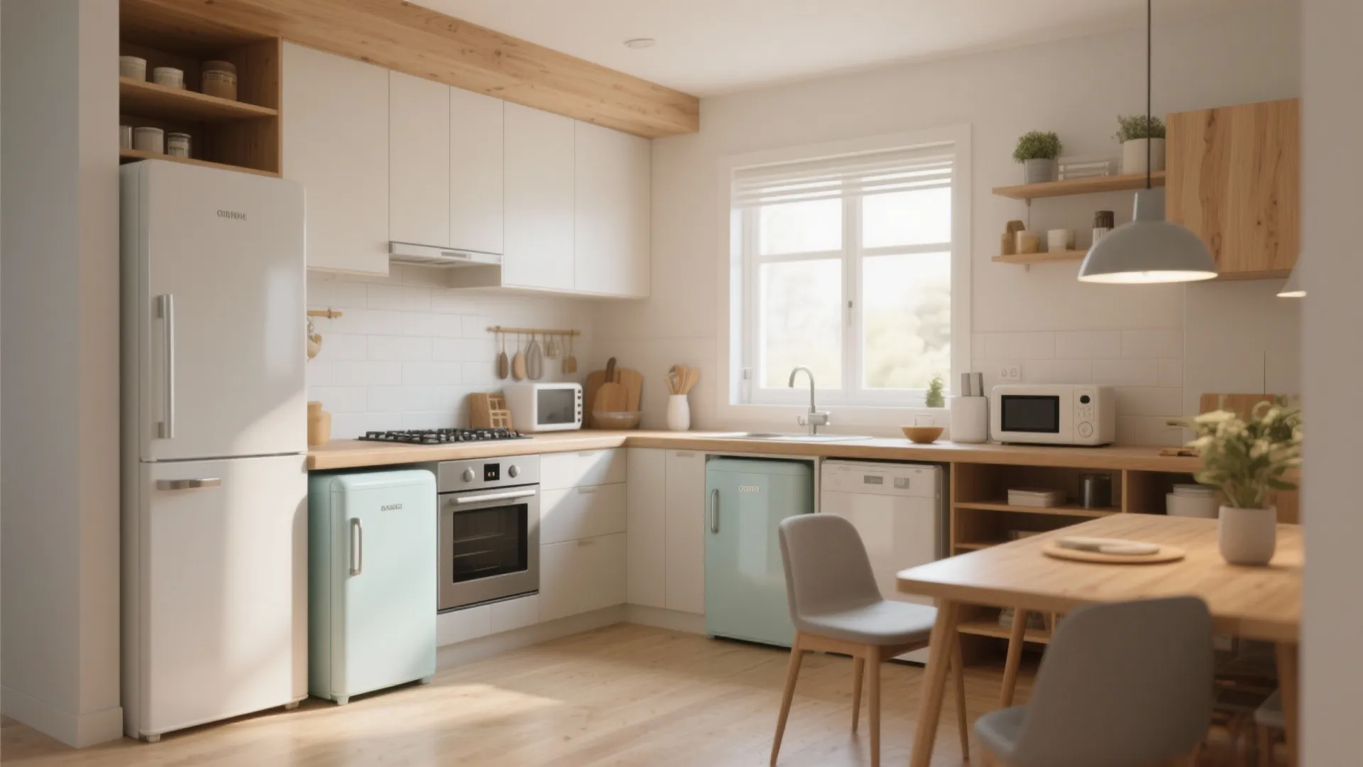 5 Smart Small Kitchen Fridge Ideas: My Best Space-Saving Design Inspirations for Compact Kitchens