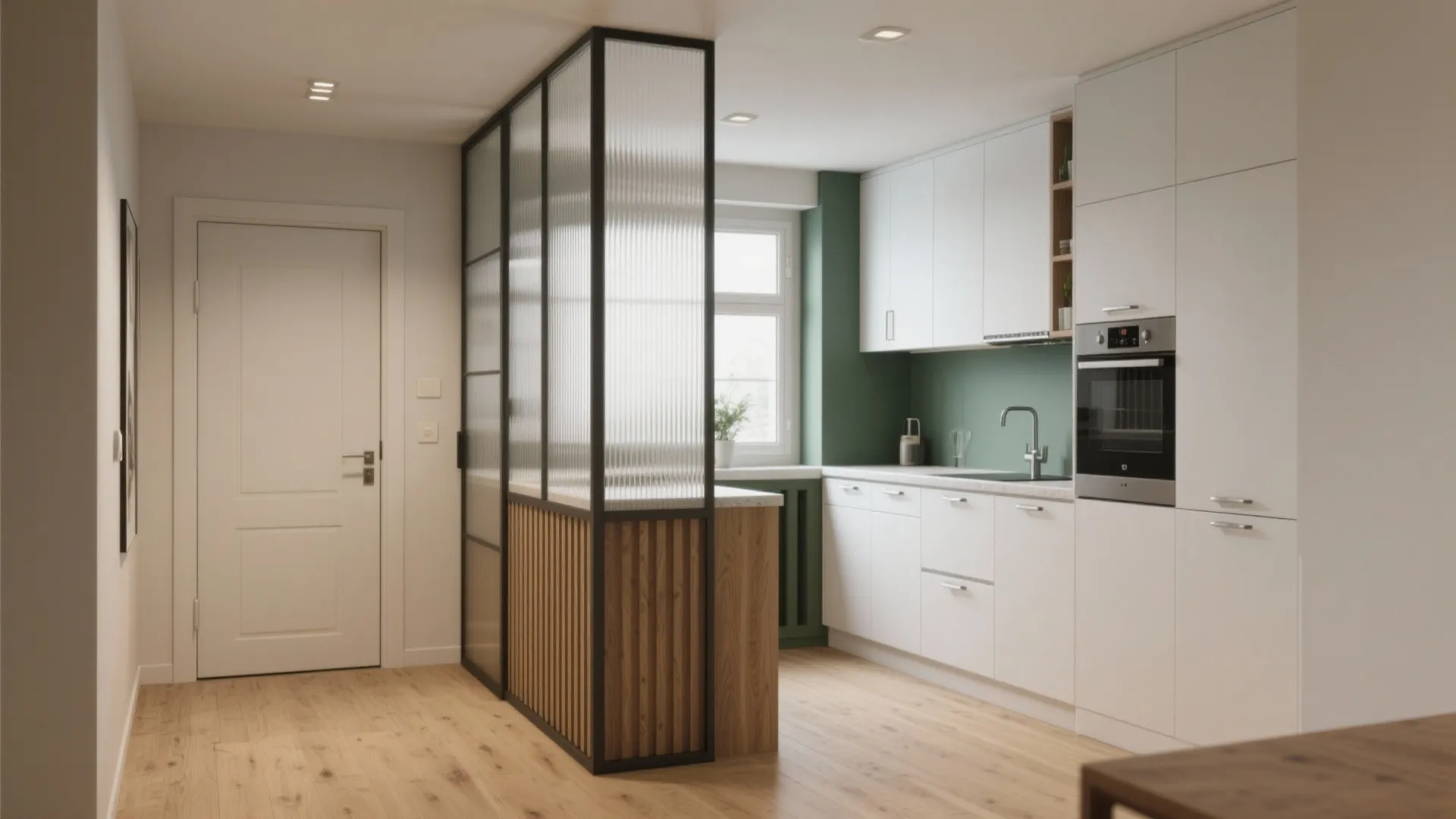 5 Kitchen and Hall Partition Design Ideas: Small spaces, smarter moves: my 5 go-to kitchen and hall partition designs that add light, storage, and flow