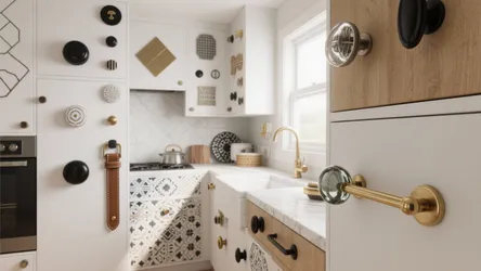 10 Kitchen Cabinet Knobs & Pulls Ideas