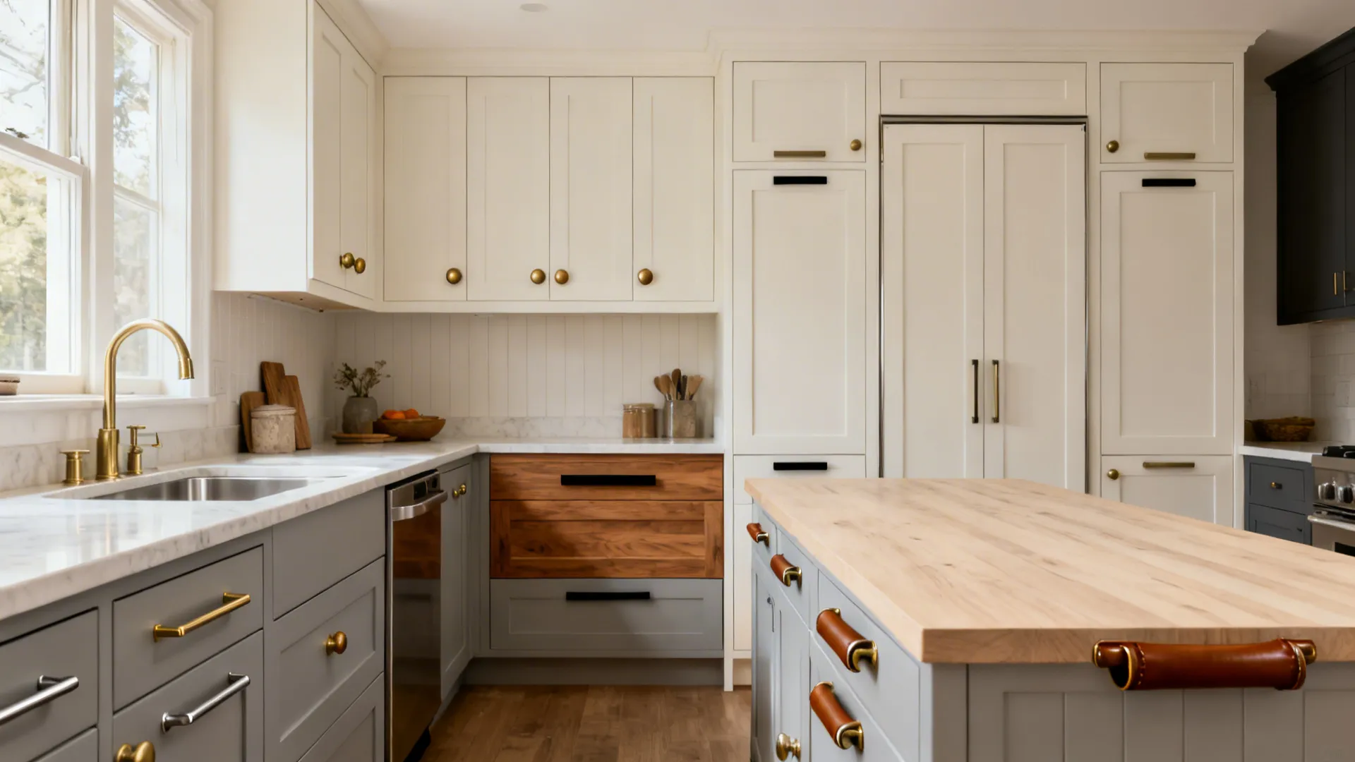 5 Kitchen Cabinet Door Handle Designs I Swear By: From tiny apartments to family kitchens, these 5 cabinet handle ideas balance function, style, and comfort—tested in real homes
