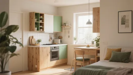 10 Small Kitchen Ideas for a Studio Apartment