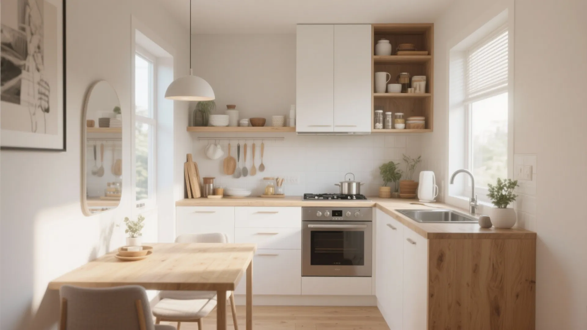 10 Space-Saving Kitchen Design Ideas: Smart & Stylish Ways to Transform a Small Kitchen Without Breaking the Bank