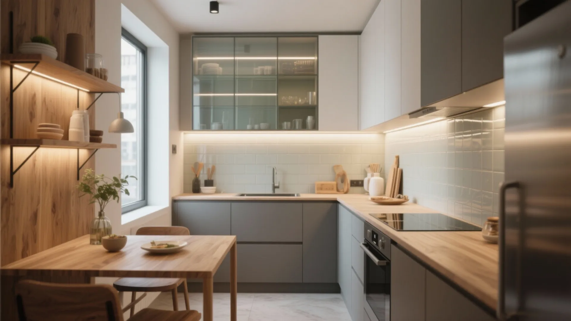 5 Simple Kitchen Room Design Ideas: Practical and Aesthetic Inspirations for Small Kitchens