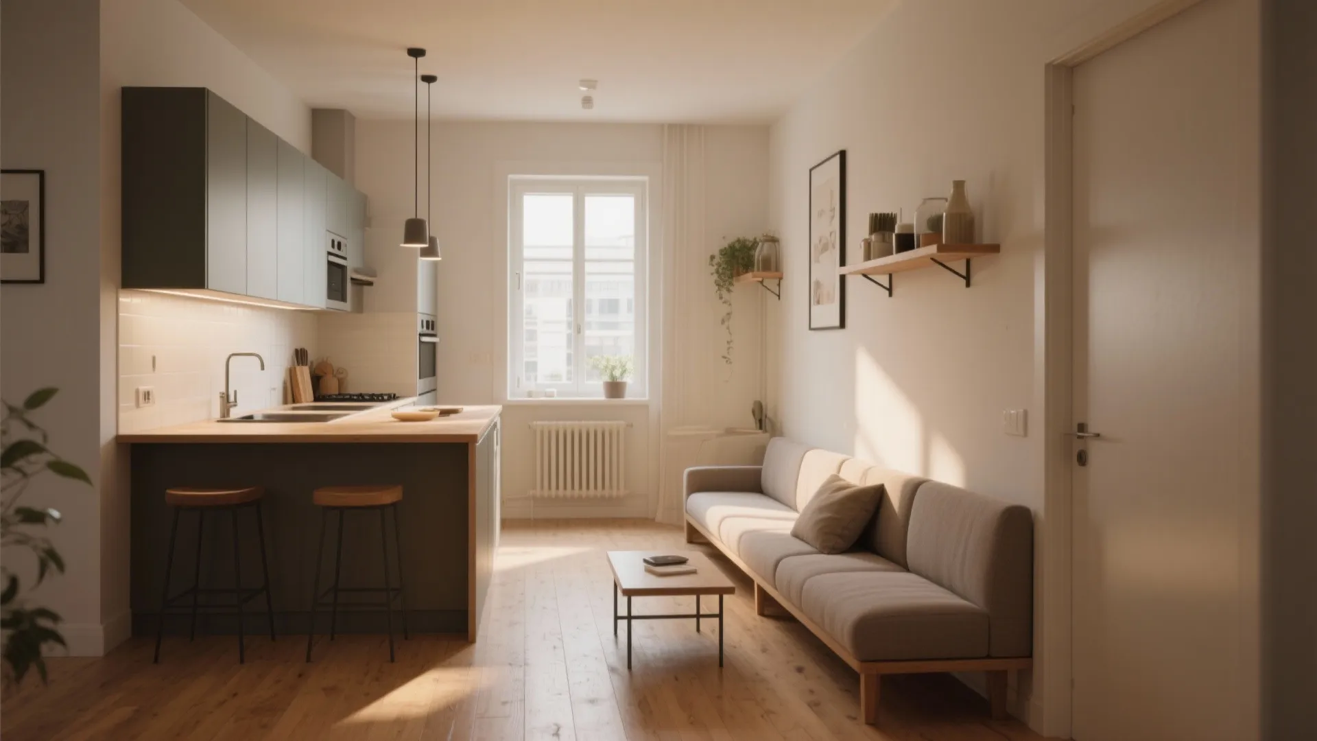 5 Small Kitchen Sitting Room Ideas: Practical, stylish solutions to make your tiny kitchen-living space work harder