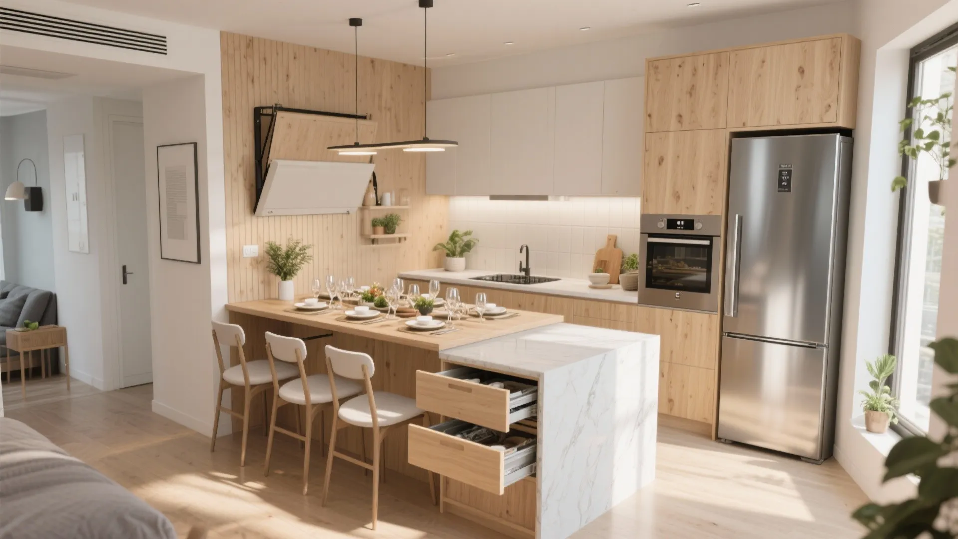 5 Small-Space Kitchen Ideas for Big Impact: Small kitchens, smart moves: five practical design inspirations I use to stretch space and style