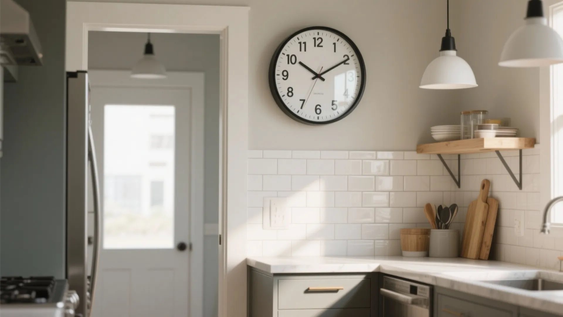 Small Wall Clocks for Kitchen: Stylish & Practical Picks: 1 Minute to Find the Perfect Kitchen Clock for Your Space
