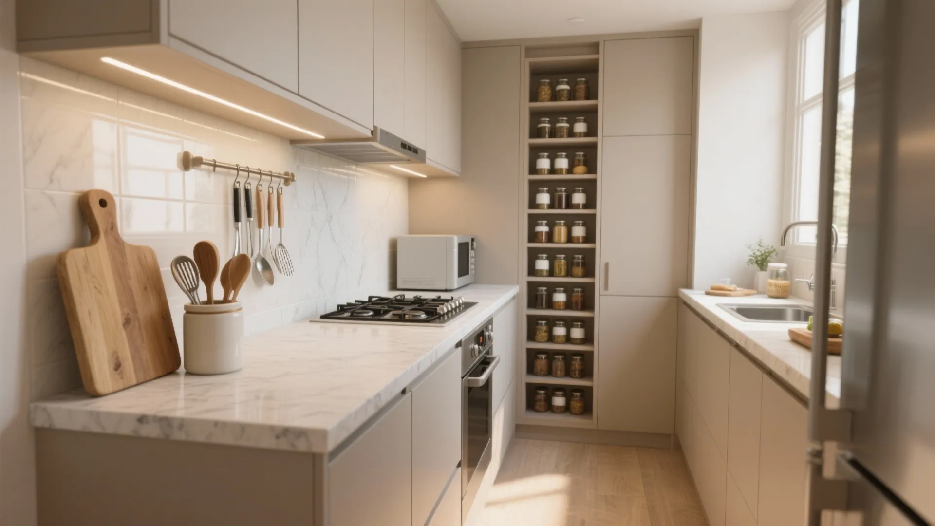 How to Organize a Small Kitchen Without Pantry: Fast-Track Guide to Maximizing Kitchen Space in Minutes