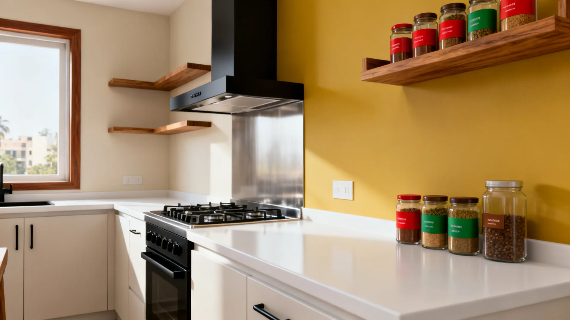 Indian Kitchen Wall Colour Combination: 5 Designer Picks
