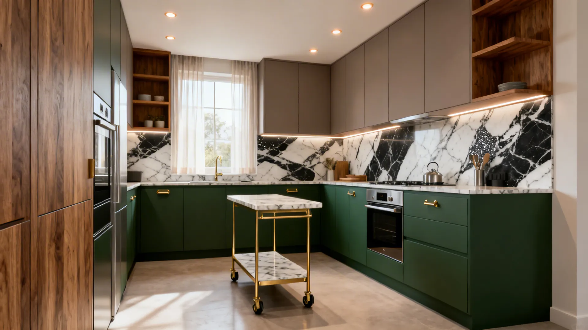 5 Kitchen Layout Ideas: Pop Plus Minus Design for Small Rooms