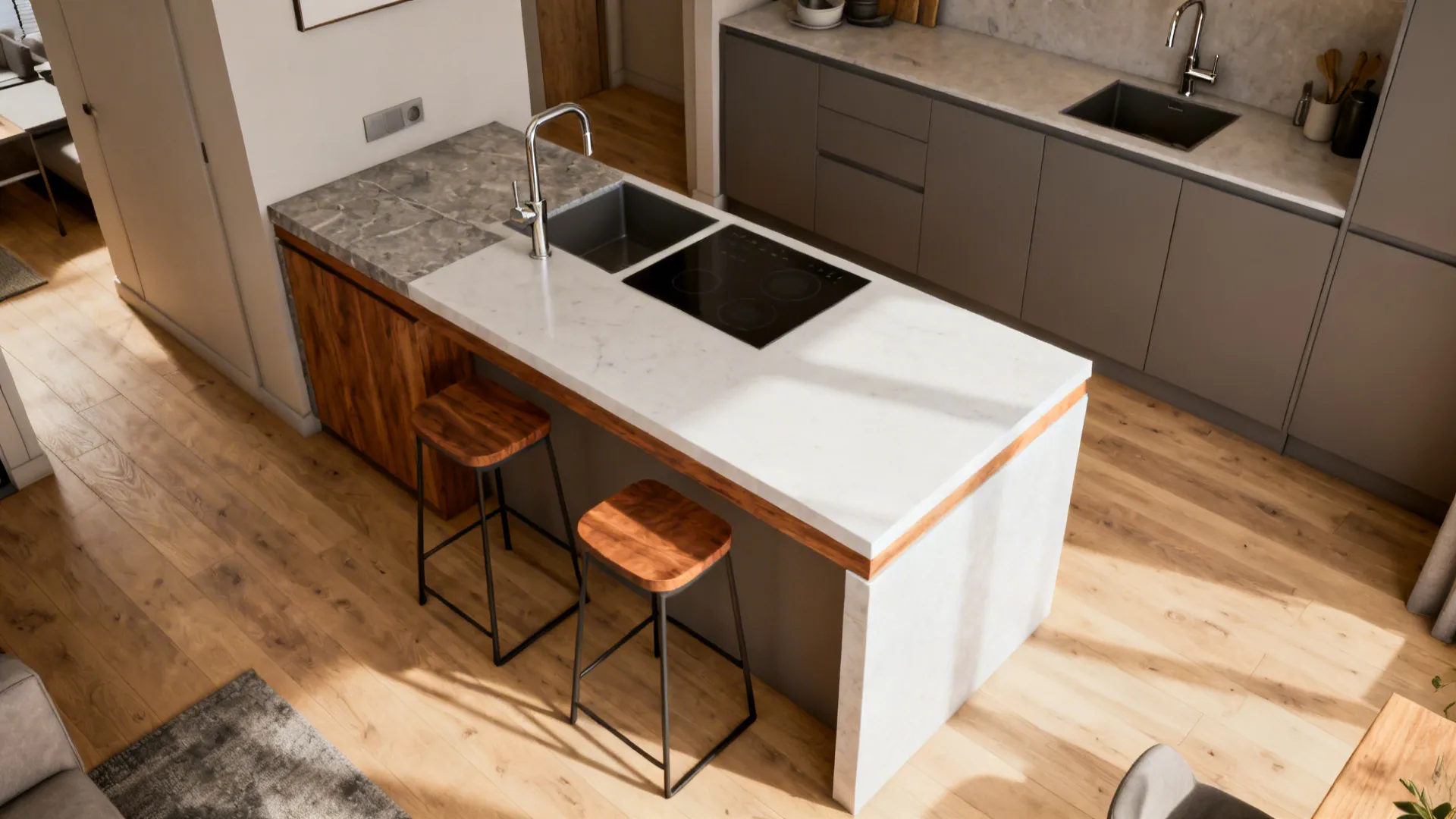 5 Kitchen Island Ideas with Seating that Truly Work