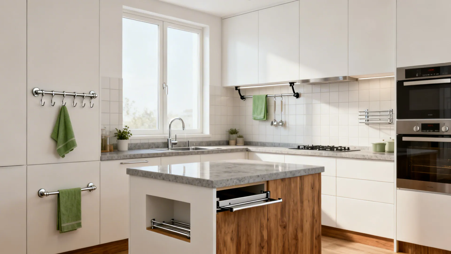 5 Kitchen Tea Towel Holder Ideas That Truly Work