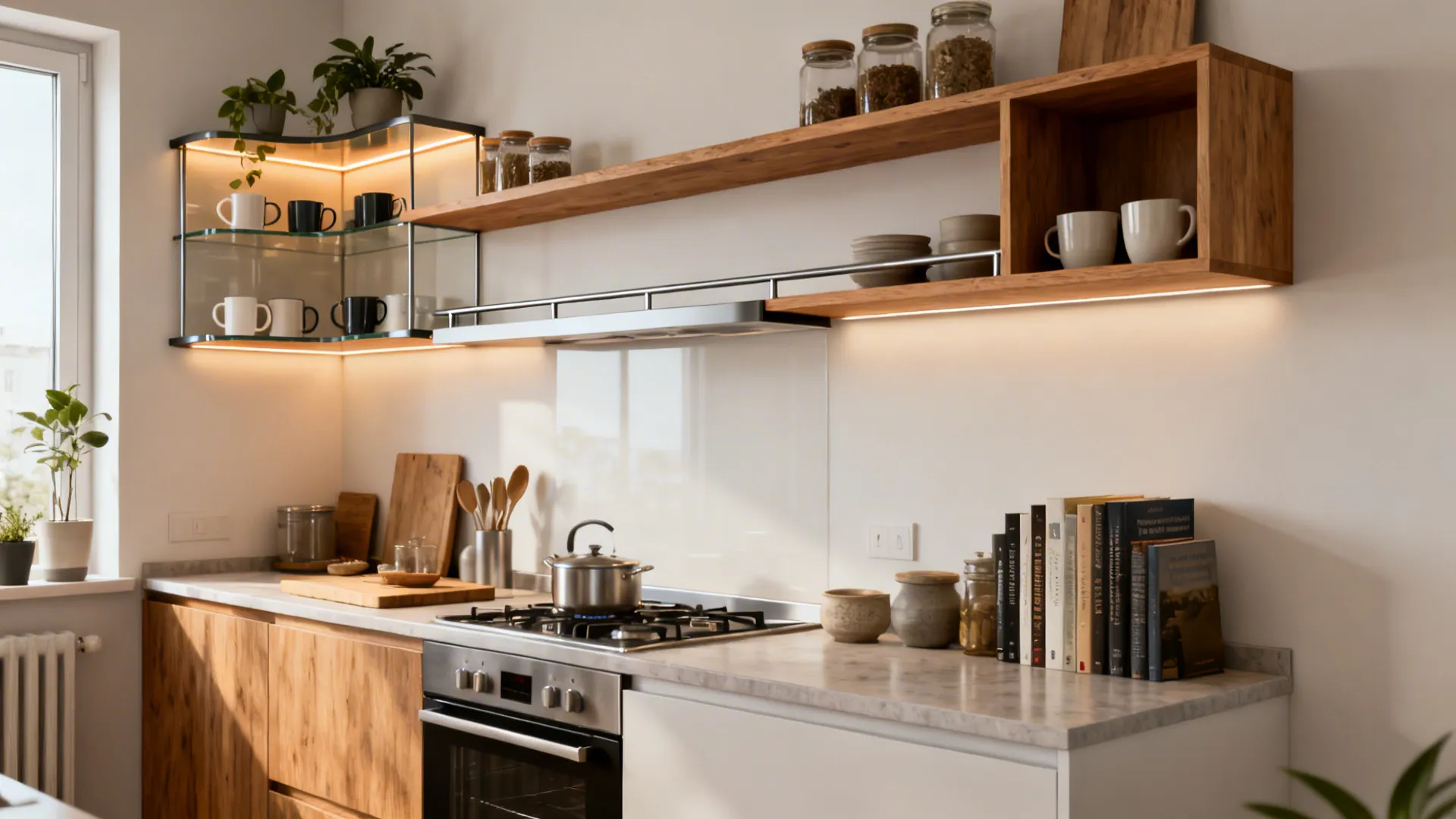 Wall Shelves Design for Kitchen: 5 Expert Ideas