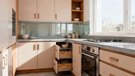 5 smart ideas for cupboard design in a small kitchen