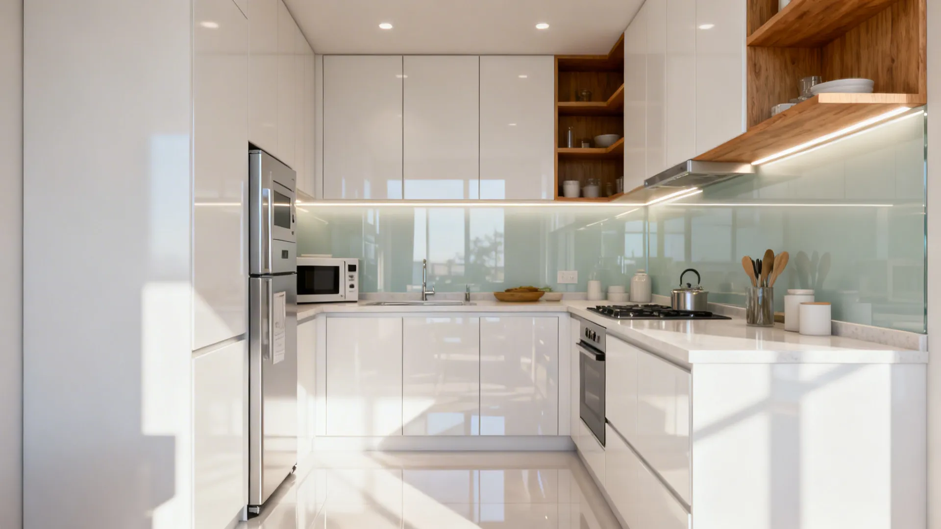 5 Small Kitchen Design Ideas for a 12×9 ft Room