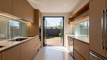 5 Small Kitchen Design Ideas for House Outdoor-Adjacent Kitchens