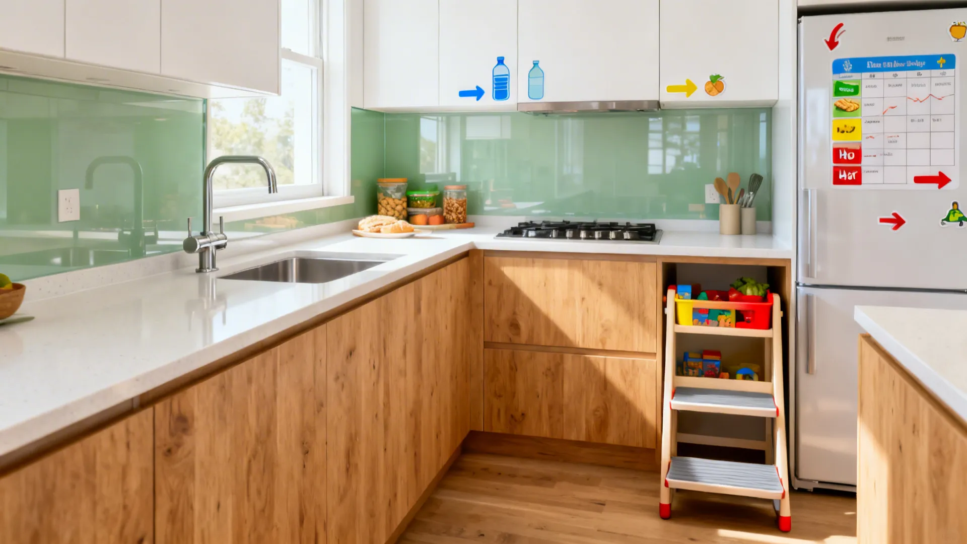 5 Small Kitchen Design Ideas Kids Actually Understand